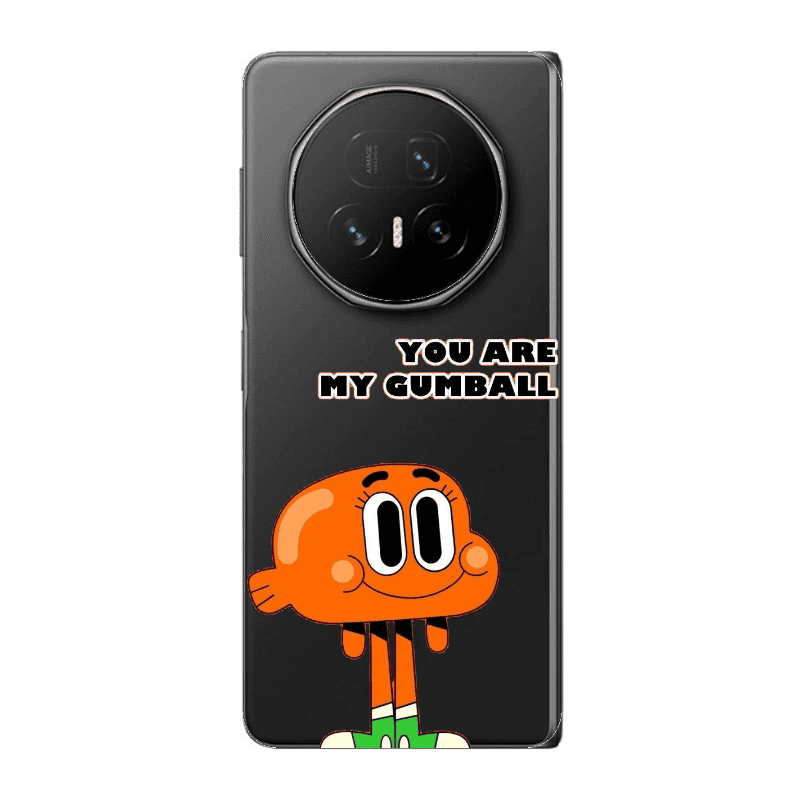 Honor Magic V5 You are my gumball Transparent Silicone TPU Θήκη